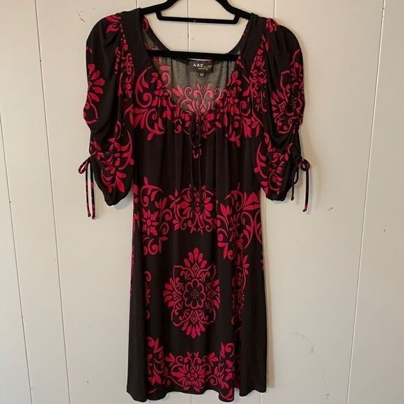 ABS Collection Print Dress Size XS - Picture 1 of 3